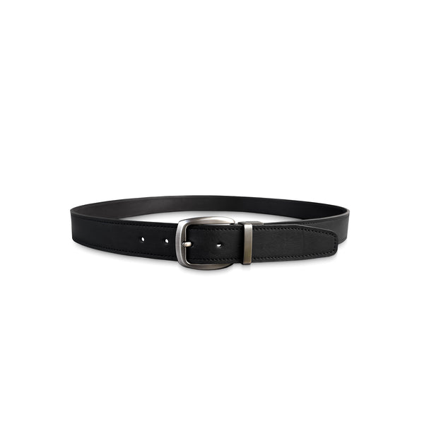 35mm (1.38") Reverse Buckle Leather Belt