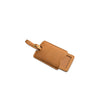 JW Leather Luggage Tag – Adjustable Strap &amp; ID Window