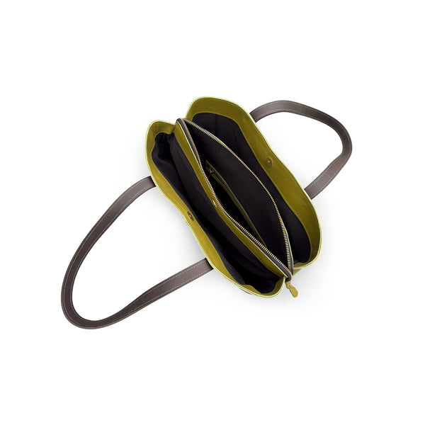 Leather handbag for work 