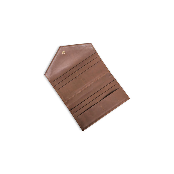 Brown leather wallet 