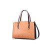 brown leather handbag 