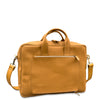 Delhi Leather Laptop Briefcase Tan  – Modern Workday Bag