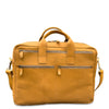 Delhi Leather Laptop Briefcase Tan  – Modern Workday Bag