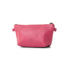Pink leather Ladies Toiletry Bag