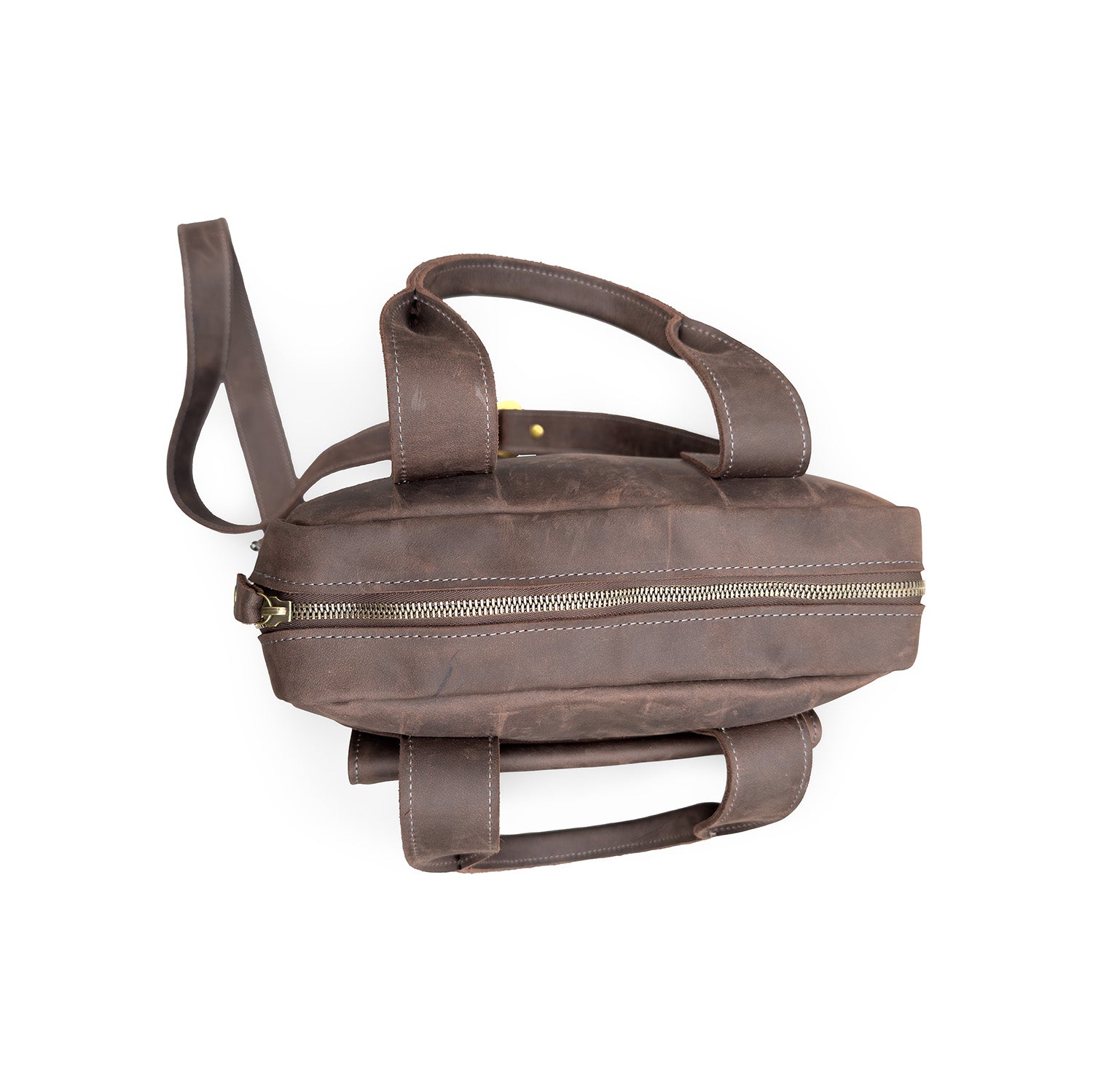 Novak Leather messenger bag