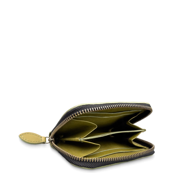 Mini Zip Around Ladies Leather Wallet